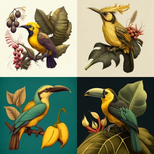 banana bird
