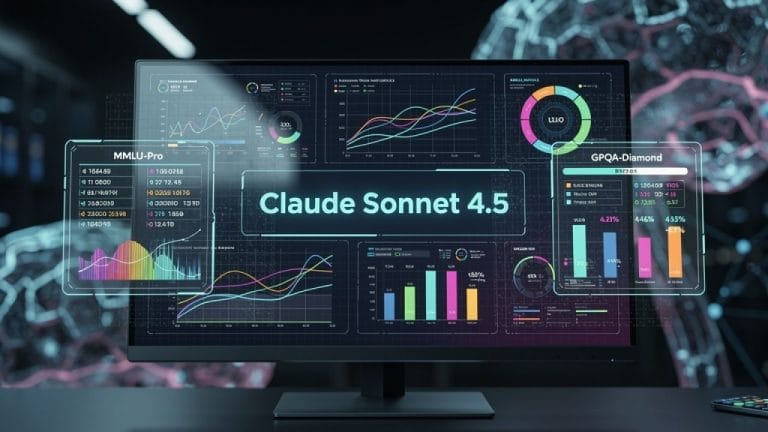 Claude Sonnet 4.5: Meistert KI-Benchmarks MMLU-Pro & GPQA-Diamond?