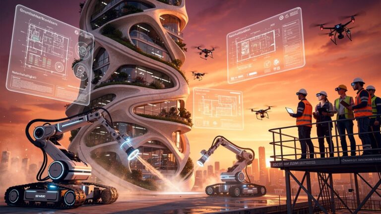 KI im Bauwesen 2026: 3D-Druck und Planung revolutionieren die Baustelle